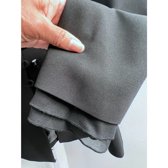 Tahari Black Jacket with Chiffon & Skirt Set Size 6 - Picture 13 of 16